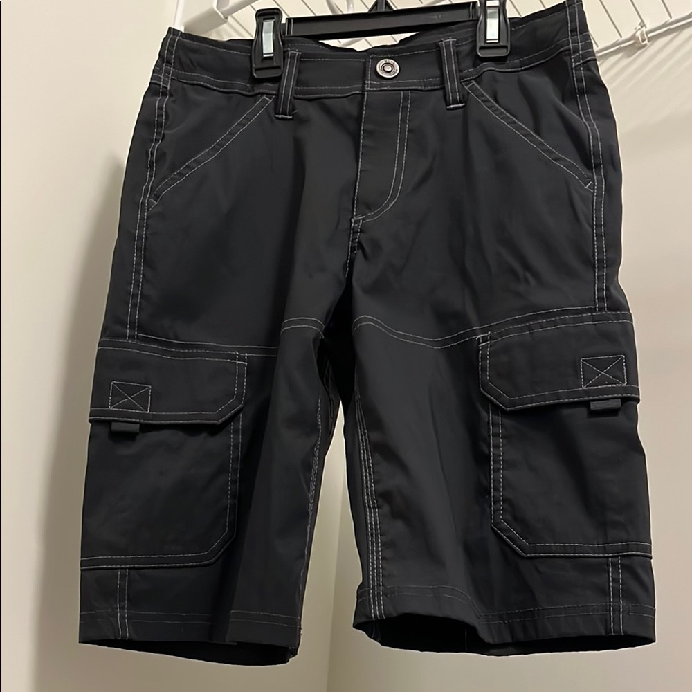 KÜHL cargo dark gray size 10-12 like new